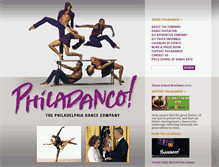Tablet Screenshot of philadanco.org